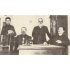 И. Д. Василенко (второй справа) в Городской управе, 1906 г.